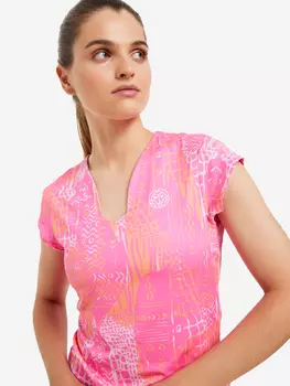 Футболка женская Bidi Badu Bella 2.0 Tech, Розовый
