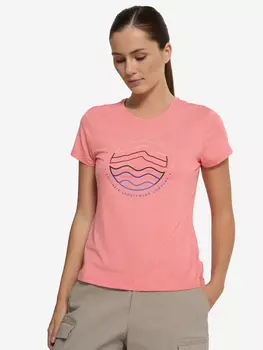 Футболка женская Columbia Sloan Ridge Graphic Ss Tee, Розовый