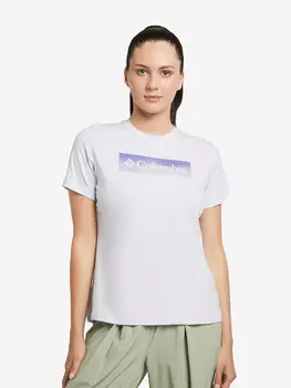 Футболка женская Columbia Sun Trek SS Graphic Tee, Фиолетовый