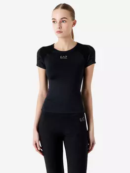 Футболка женская EA7 T-Shirt, Черный