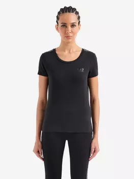 Футболка женская EA7 T-Shirt, Черный
