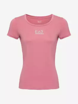 Футболка женская EA7 T-Shirt, Розовый