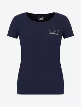 Футболка женская EA7 T-Shirt, Синий
