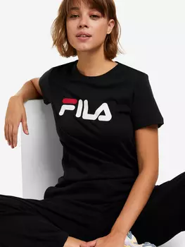 Футболка женская FILA, Черный, размер 50-52