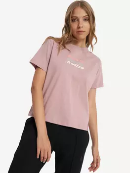 Футболка женская Lotto Blocco, Фиолетовый