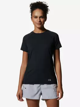 Футболка женская Mountain Hardwear Crater Lake Short Sleeve, Черный