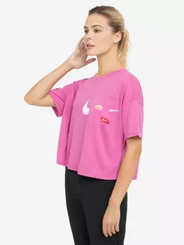 Футболка женская Nike icon Clash, Розовый