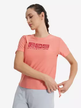 Футболка женская Outventure, Красный