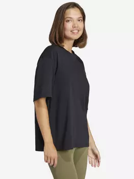 Футболка женская оверсайз adidas, Черный