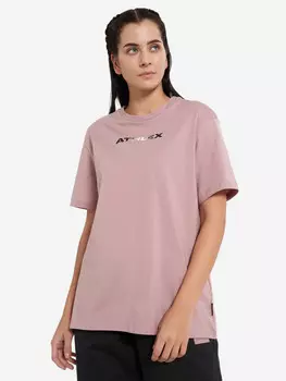 Футболка женская оверсайз Athlex, Розовый