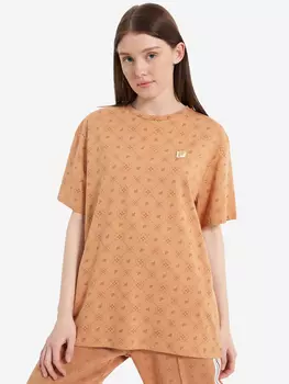 Футболка женская оверсайз FILA, Бежевый