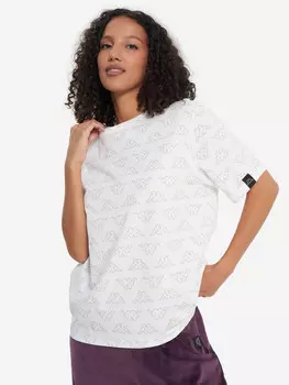 Футболка женская оверсайз Kappa, Белый