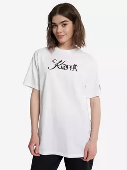 Футболка женская оверсайз Kappa, Белый