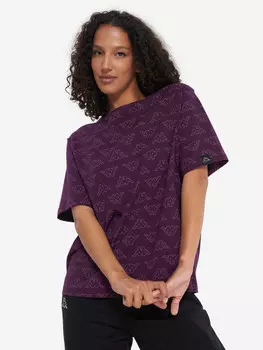 Футболка женская оверсайз Kappa, Фиолетовый