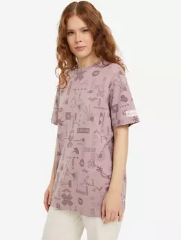 Футболка женская оверсайз Kappa, Розовый