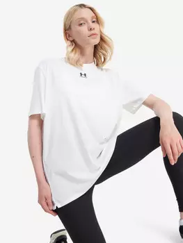 Футболка женская оверсайз Under Armour Campus, Белый