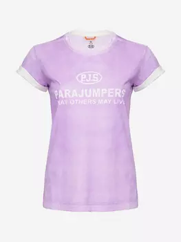 Футболка женская PARAJUMPERS Spray Tee, Фиолетовый