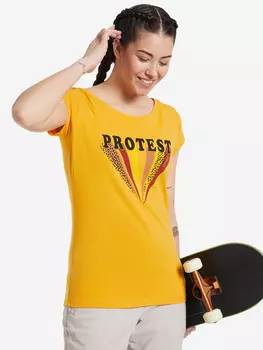 Футболка женская Protest Retrotop, Желтый