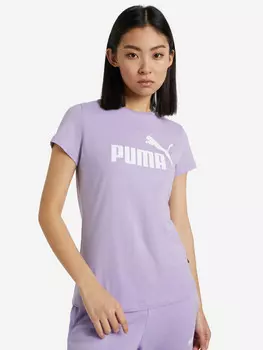 Футболка женская PUMA ESS Logo, Фиолетовый