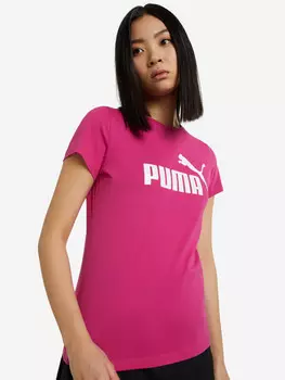 Футболка женская PUMA ESS Logo, Розовый