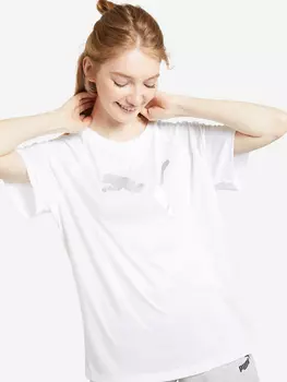 Футболка женская PUMA Evostripe, Белый, размер 46-48