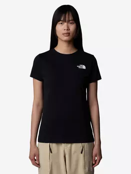 Футболка женская The North Face Box Nse Slim, Черный