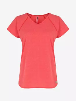 Футболка женская Wilson Training V-Neck Tee, Красный
