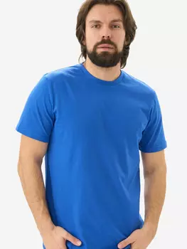 Футболки мужские комплект 3 шт Uzcotton Premium, Синий