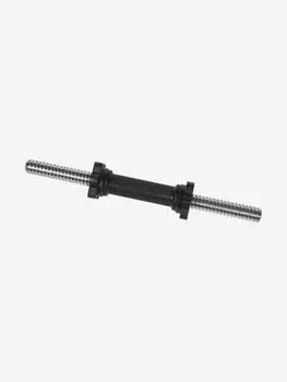 Гантельный гриф BARBELL ATLET 40 см. обрезиненный (31 мм.), Черный