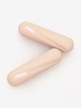 Гантели бежевые, 1 кг, 2шт, Бежевый