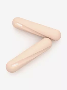 Гантели бежевые, 2 кг, 2шт, MELA, Бежевый