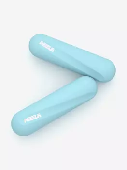 Гантели голубые, 1 кг, 2шт, MELA, Голубой