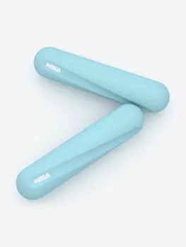 Гантели голубые, 2 кг, 2шт, Голубой