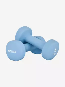 Гантели Kama, 2х4 кг, Голубой