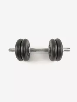 Гантели разборные BARBELL ATLET 1 по 6.5 кг (хромированный гриф), Черный