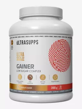 Гейнер Ultrasupps Ultra Gold "Шоколад", 2000 г, Белый