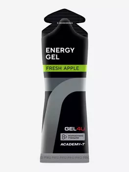 Гель энергетический GEL4 U "Яблоко", 60 г, Черный