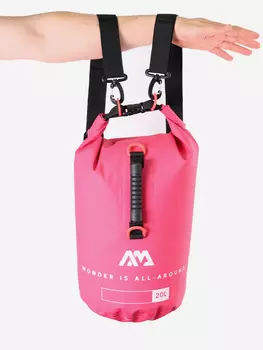 Гермомешок Aqua Marina 20L DRY BAG Розовый, Розовый