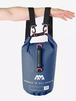 Гермомешок Aqua Marina 20L DRY BAG Синий, Синий