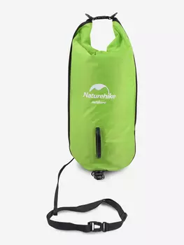 Гермомешок - надувной буй Naturehike 18L NH17S001-G ярко-зеленый, Зеленый