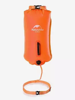 Гермомешок - надувной буй Naturehike 18L NH17S001-G Оранжевый, Оранжевый