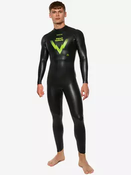 Гидрокостюм неопреновый мужской Mad Wave Electra smooth skin FLS men, Черный