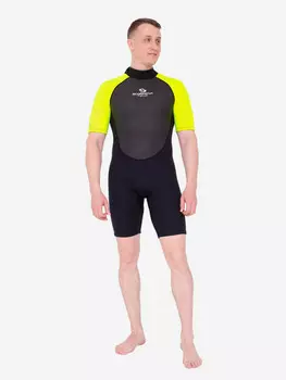 Гидрокостюм Scorpena Hawaii короткий мужской, Черный