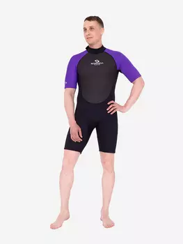 Гидрокостюм Scorpena Hawaii короткий мужской, Черный