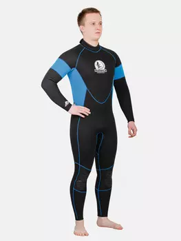 Гидрокостюм Scorpena Mallorca длинный мужской 7 мм, Черный