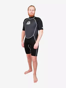 Гидрокостюм Scorpena Miami-2 короткий мужской, Черный