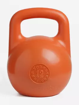 Гиря пластиковая 12 кг, Оранжевый