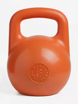 Гиря пластиковая 16 кг, Оранжевый
