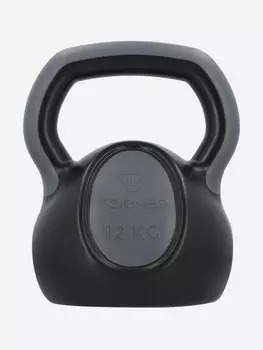 Гиря пластиковая Torneo, 12 кг, Черный
