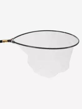 Голова подсачека Namazu Pro, овальный обод 55х45 см, леска, Белый